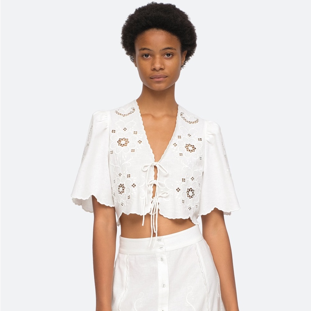 Sea NY Kiara Crop Top